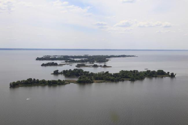 Archipelago Velyki and Mali Kuchugury