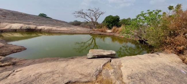 A view of Iyake Lake