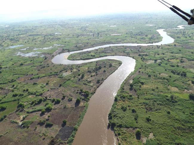 Skyview of River