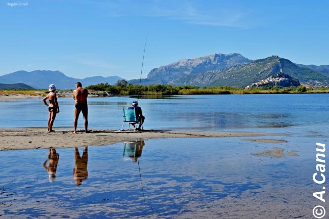 Pescatore alla
foce di Orvile