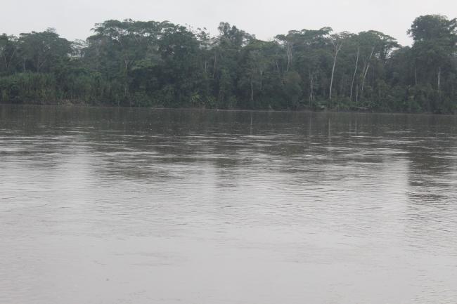 Río Aguarico comuna Kichwa Zancudococha