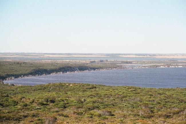 Lake Gore, view across