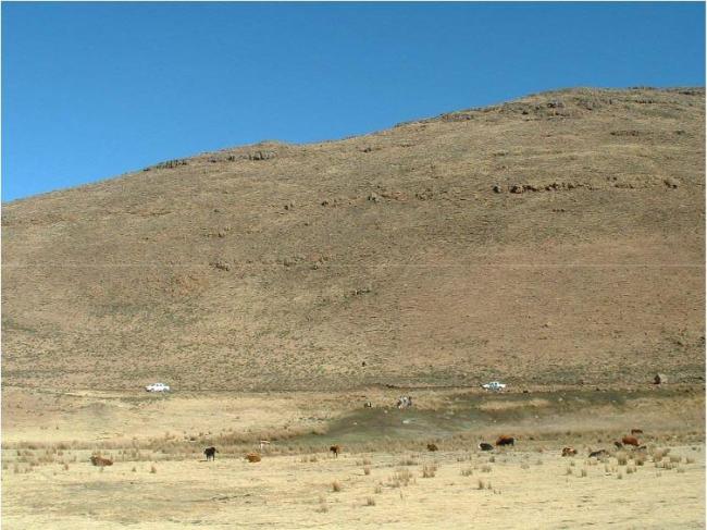 Lets'eng-la-Letsie – cattle grazing