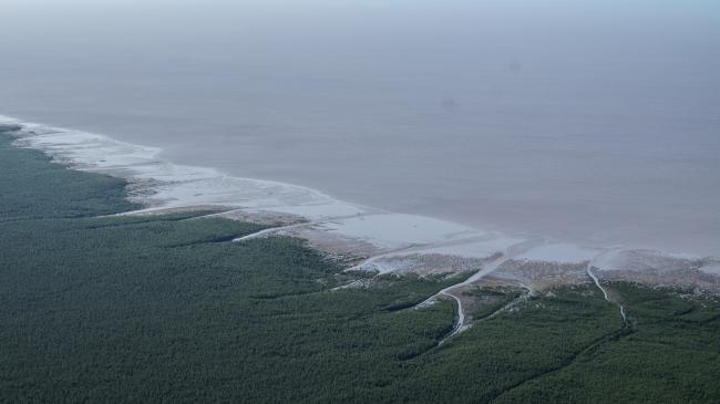 Vue aérienne pripris de Yiyi