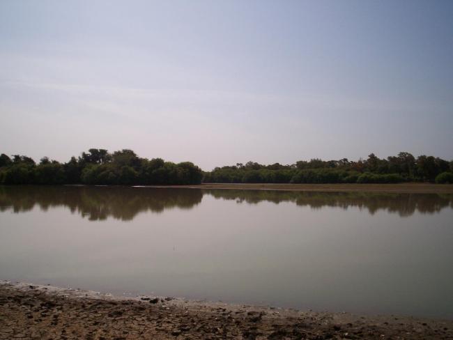 Lac Wegnia en étiage