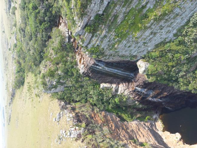 Four falls from Aerial view