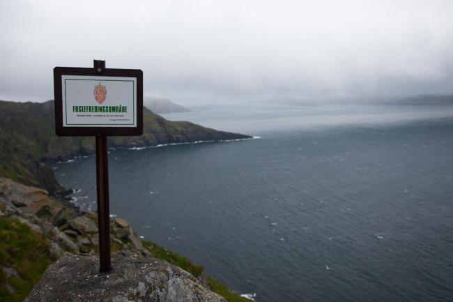 Nature Reserve sign, Runde