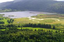 Lac de Bouverans et marais du Varot