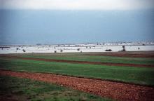 The pastures and meadows flooded on April 17th, 2004, allow an estimate of water level of up to 1,5 m, and form a natural periodic karst lake (flooded area) of 230 km2

Figure 1
Route: Lusnic – Celebic – Donji Kazanci
