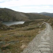 Lower Blue Lake lookout walk