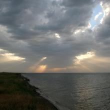 Coast of Yagorlytska Bay